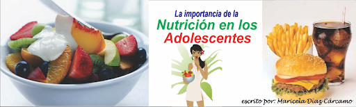 La Nutrición en los Adolescentes