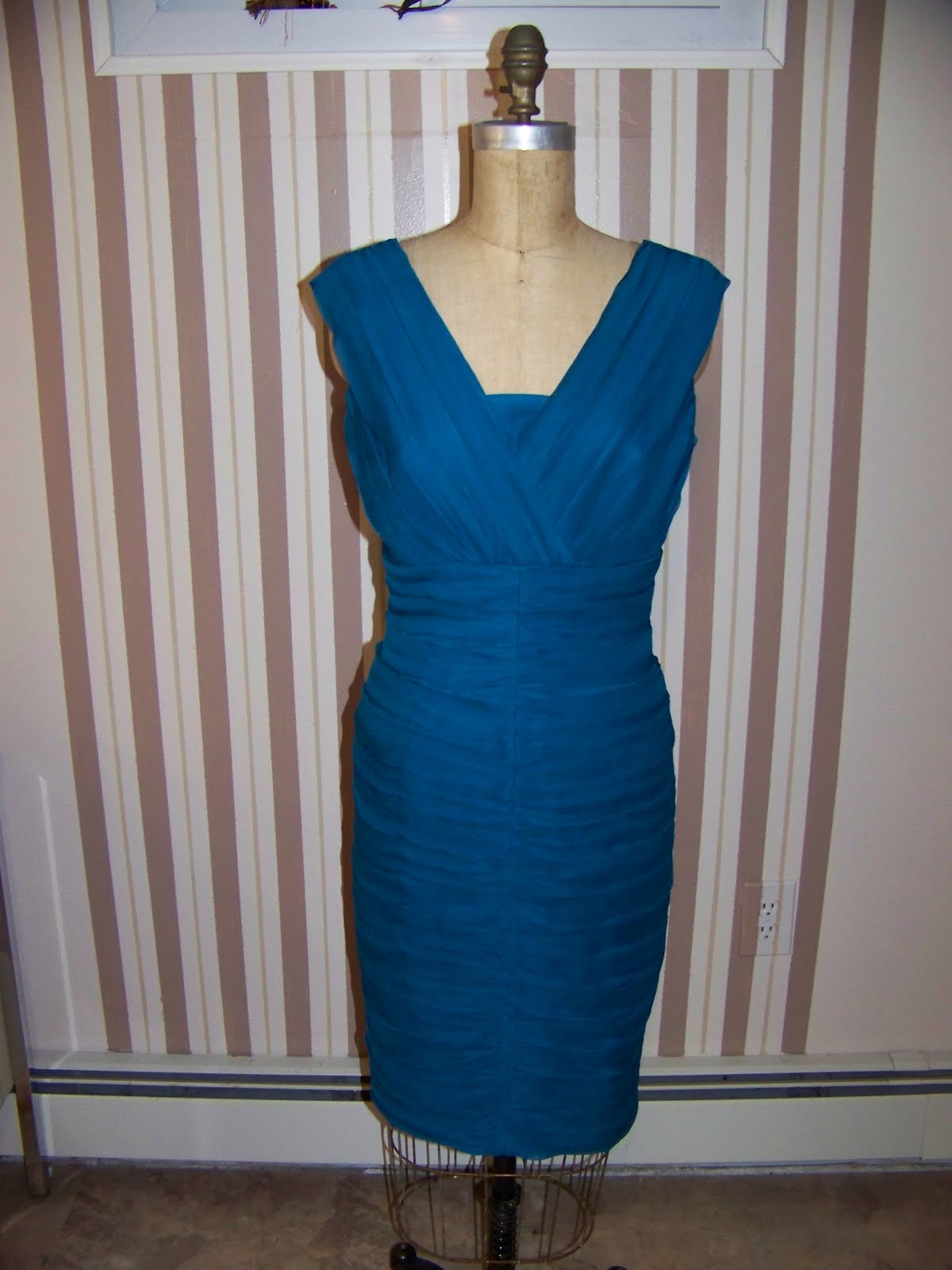 Kathy sew&sew: Little blue dress. Kis kek ruha.