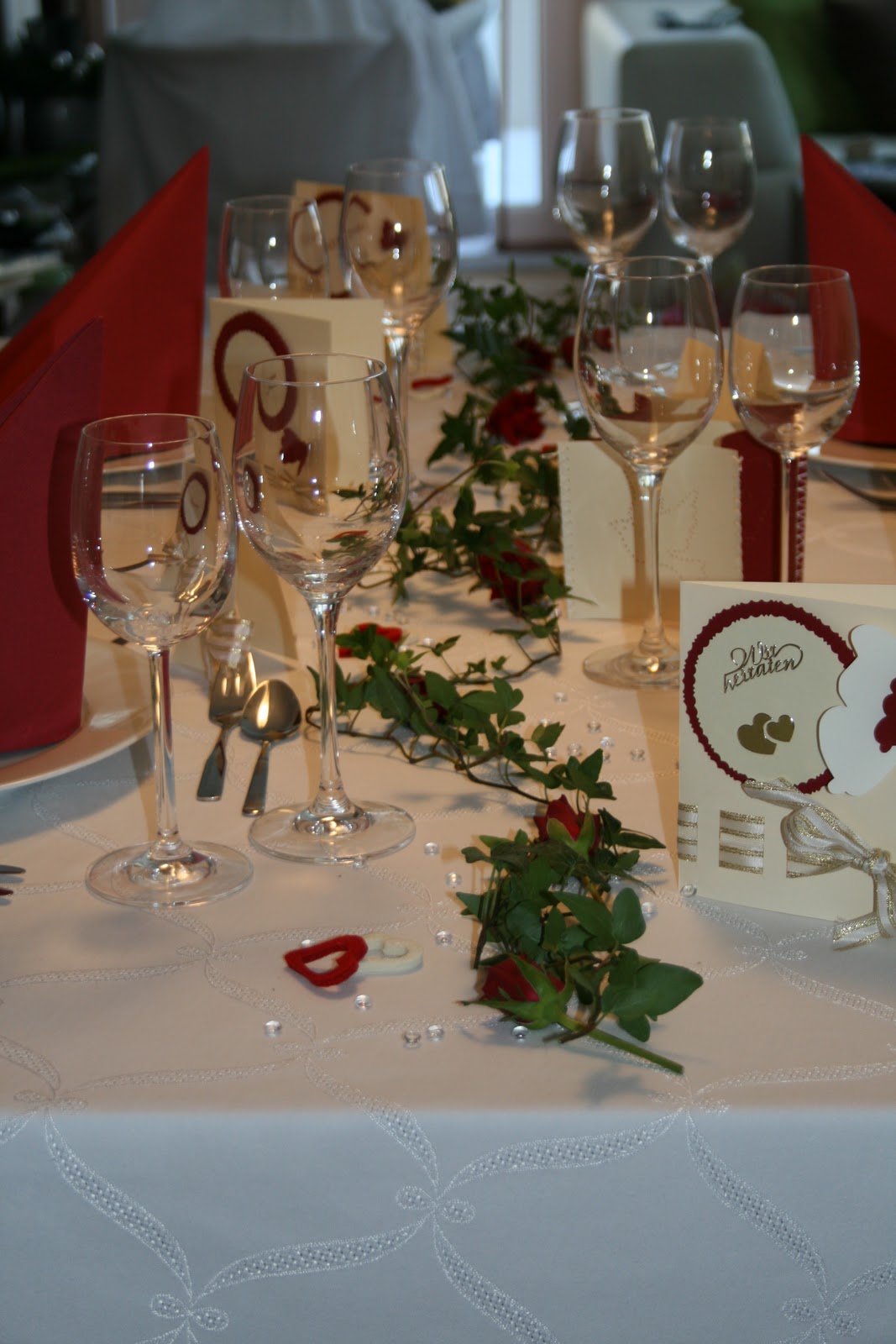 Claudia´s Kreatives-Eckle: Tischdekoration