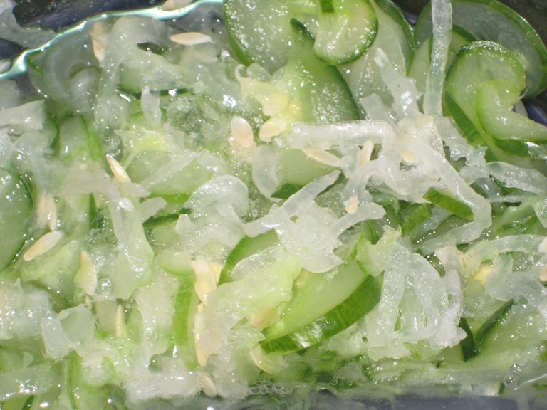 recipes I found in a yellow tin box Carol Ann's Frozen Pickles