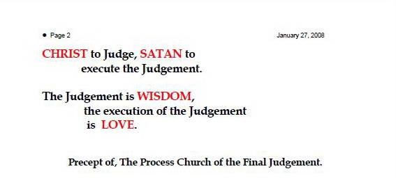 abraxas 365 dokumentarci: The Process Church of the Final Judgment
