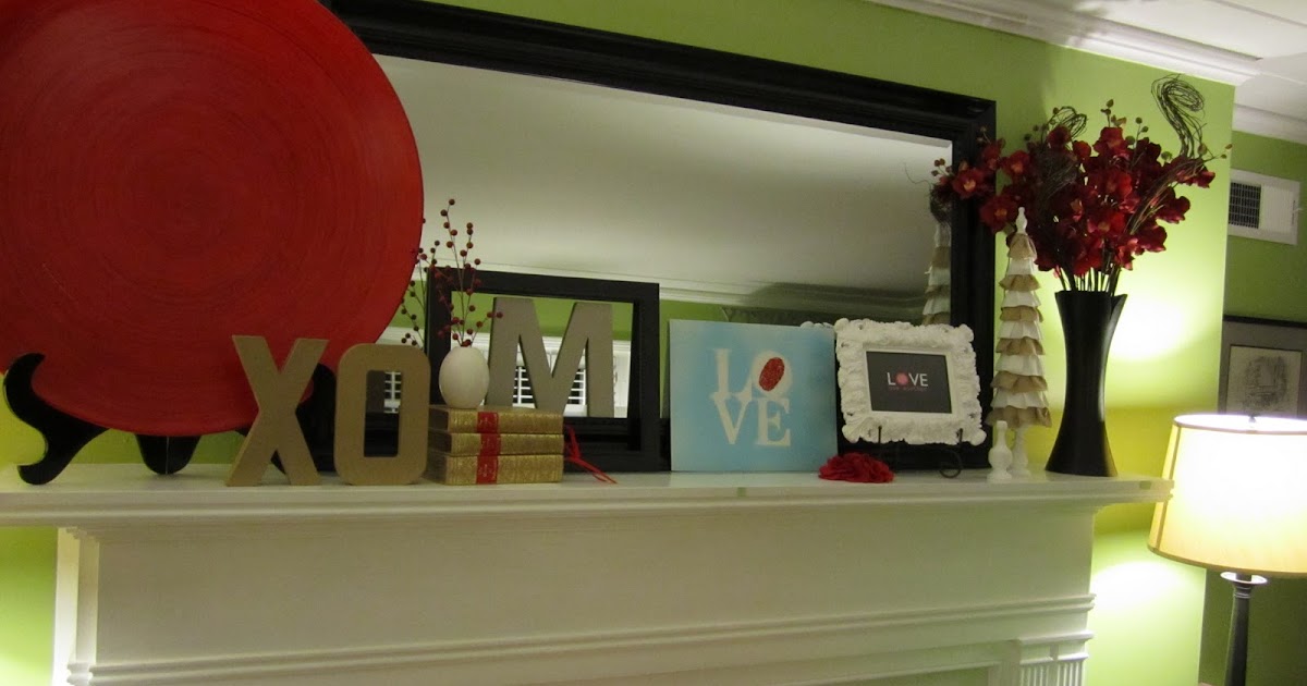 the Mathews Family Happenings: Valentine Decor on the cheap: Part II