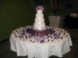 cake display christi treats completely finished whole