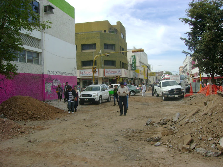 Reparación de la calle Rosales