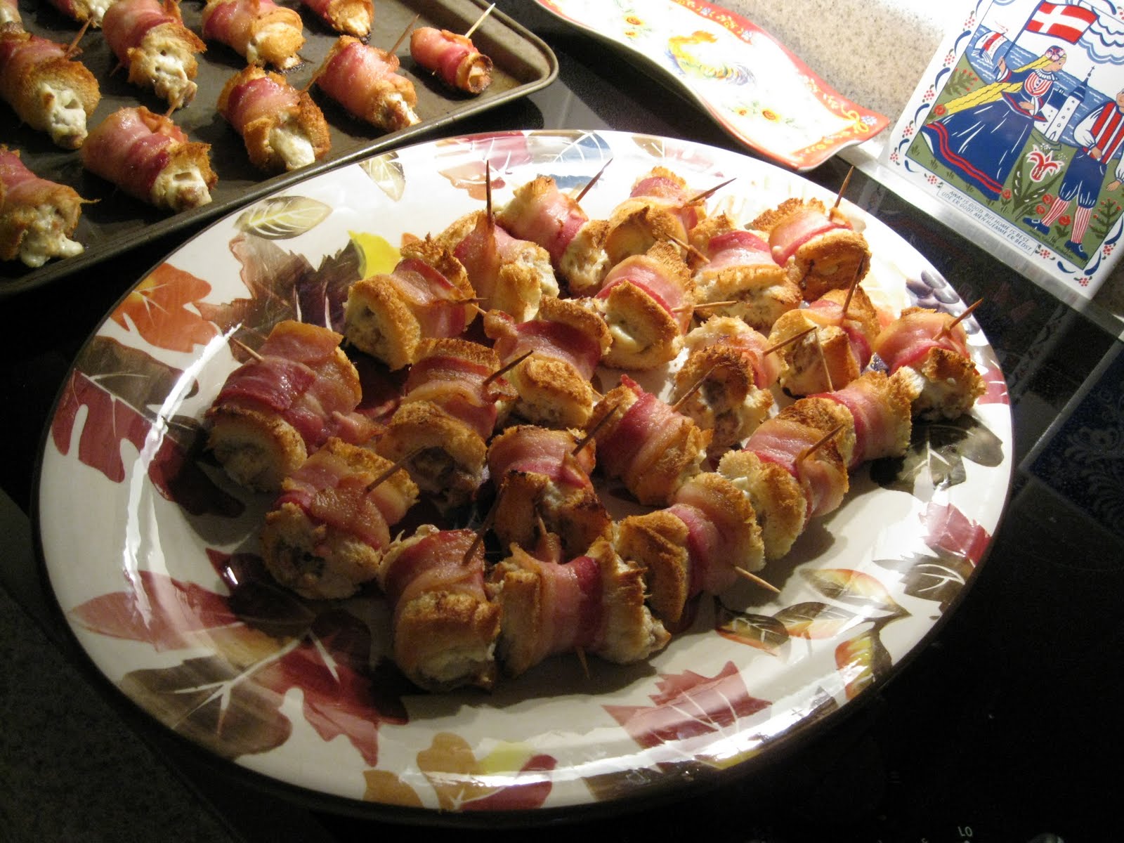 Sausage Bacon Roll Ups