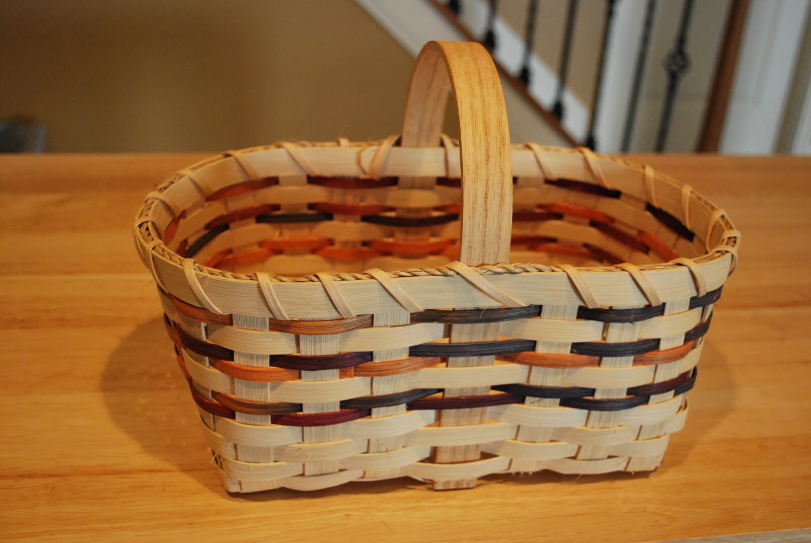 MLE's ABC's A Tisket A Tasket A HandWoven Basket