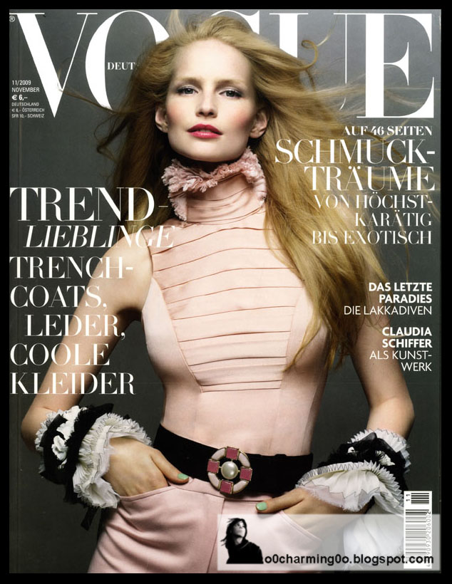 CHARMING: Vogue Cover November 2009