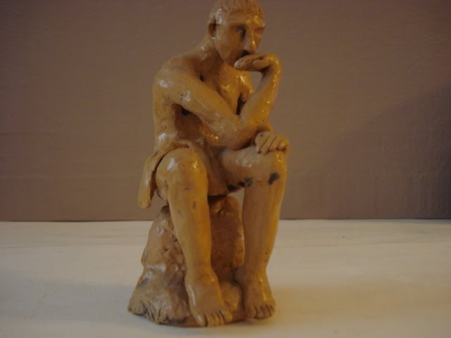 Rodin's  "düşünen adam"