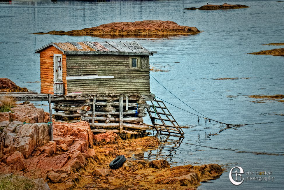 Eric Bartlett Photography Blog Fishing Stage in Joe Batt's Arm