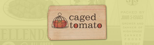 caged tomato