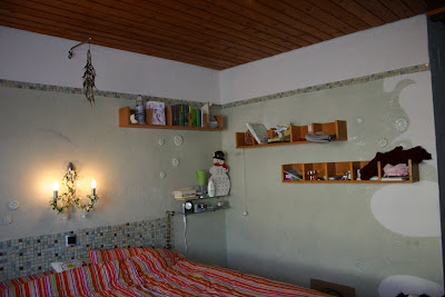 Beispiele unserer Raumdesigns: Schlafzimmer grün