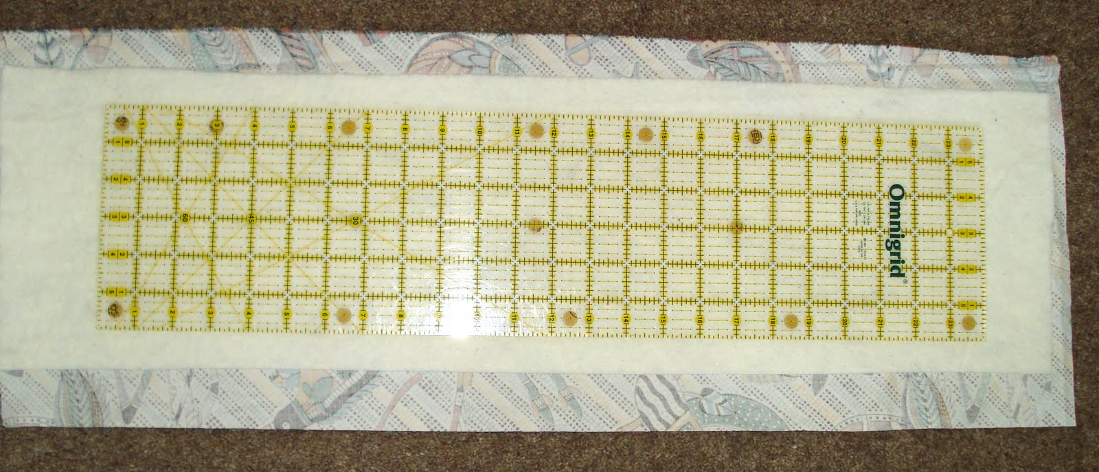 Angie Quilts: Mat And Ruler Bag