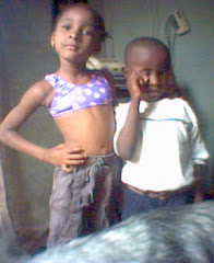 Jo and Ija'achi at 5 and 3