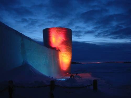 incredible buildings made of ice pics