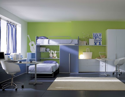 Bedrooms for Kids: DORMITORIOS MODERNOS EN AZUL