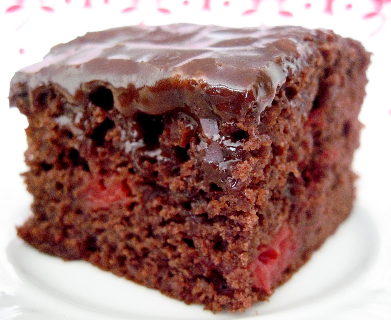 Cherry Chocolate Cake - Your Cup of Cake