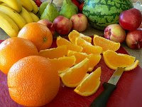 Various kinds of fruit