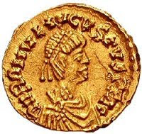 Romulus Augustus, the last Roman Emperor in the West