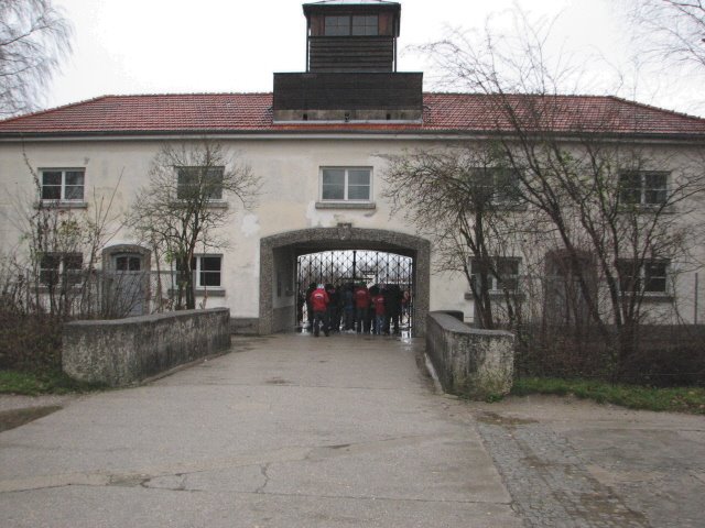 Entering Dachau