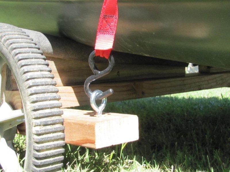 Practical Camper DIY project canoe dolly