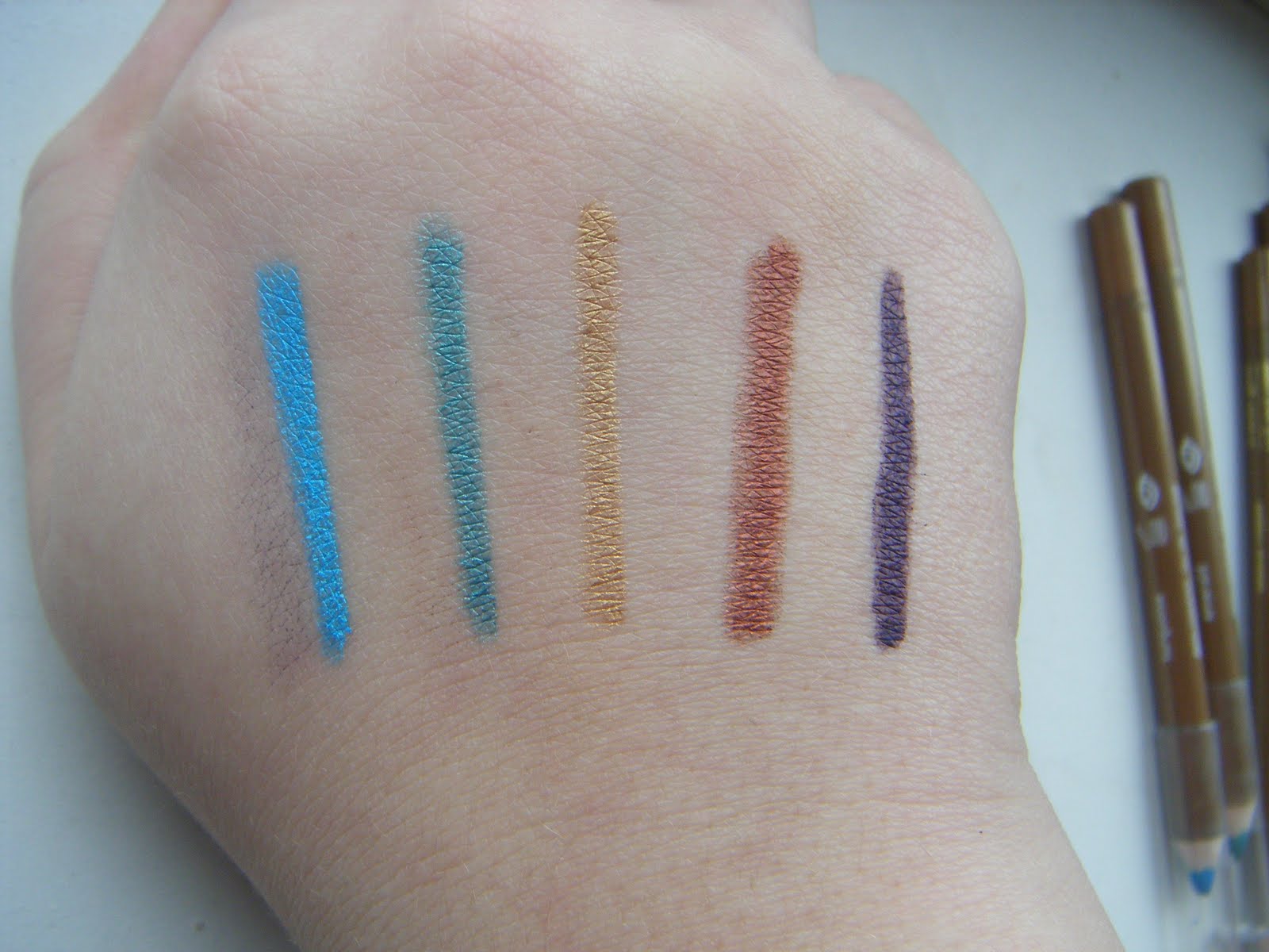 Crayon 2 Couleurs Pour Yeux Avon Arabian Glow - Application Facile - Neuf, Fabriqué En Pologne