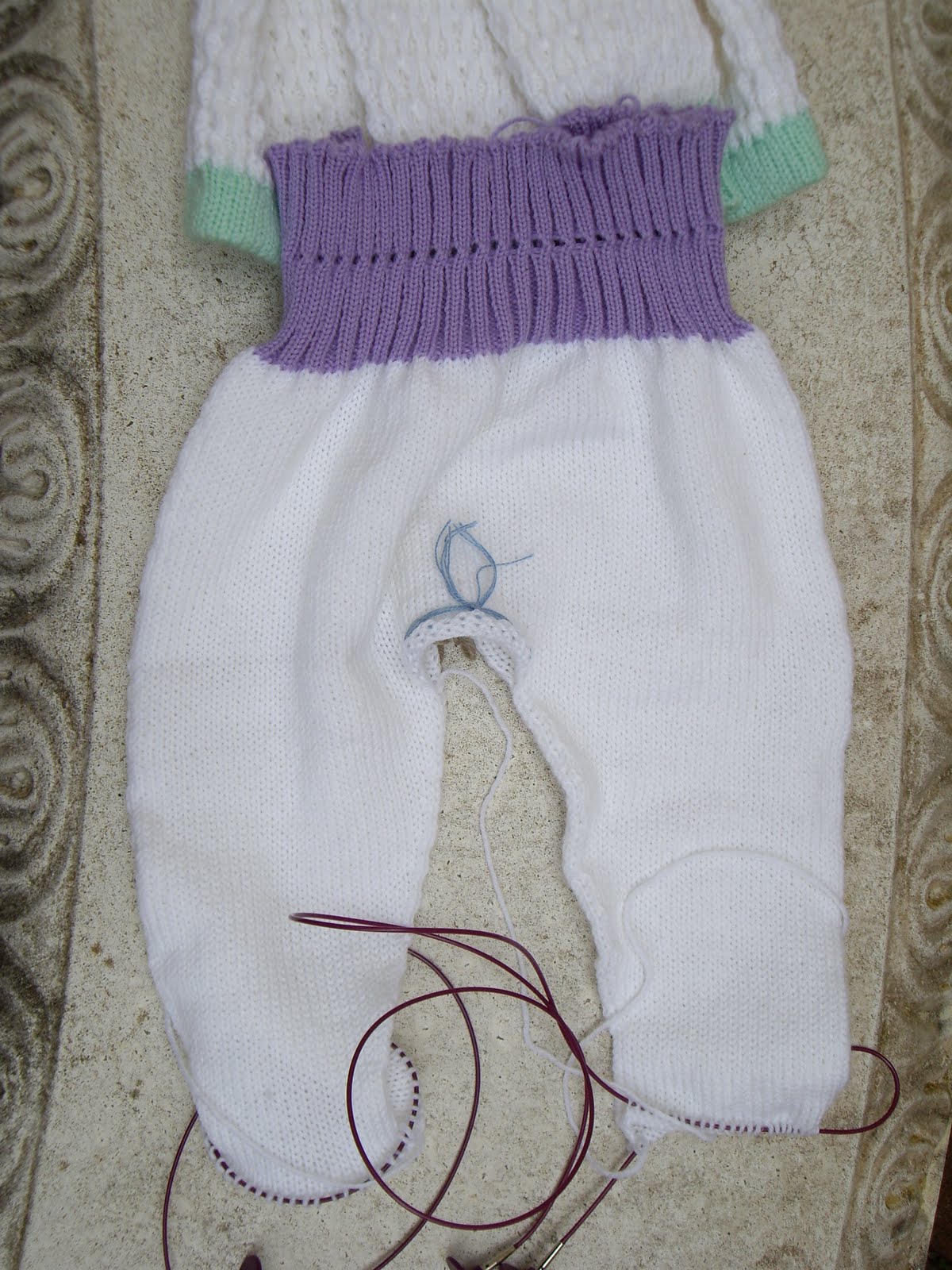 Ozlorna's Knitting Blog: Passap Baby Leggings Pattern