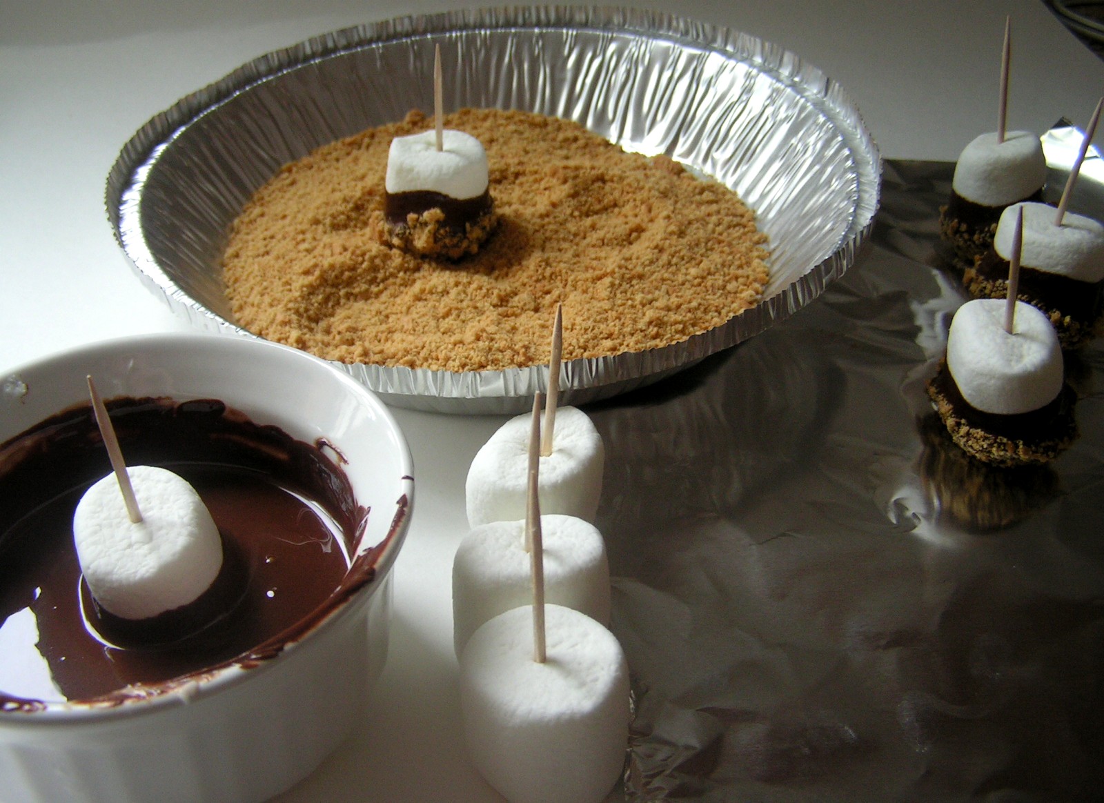 Recipes S'mores on a Stick