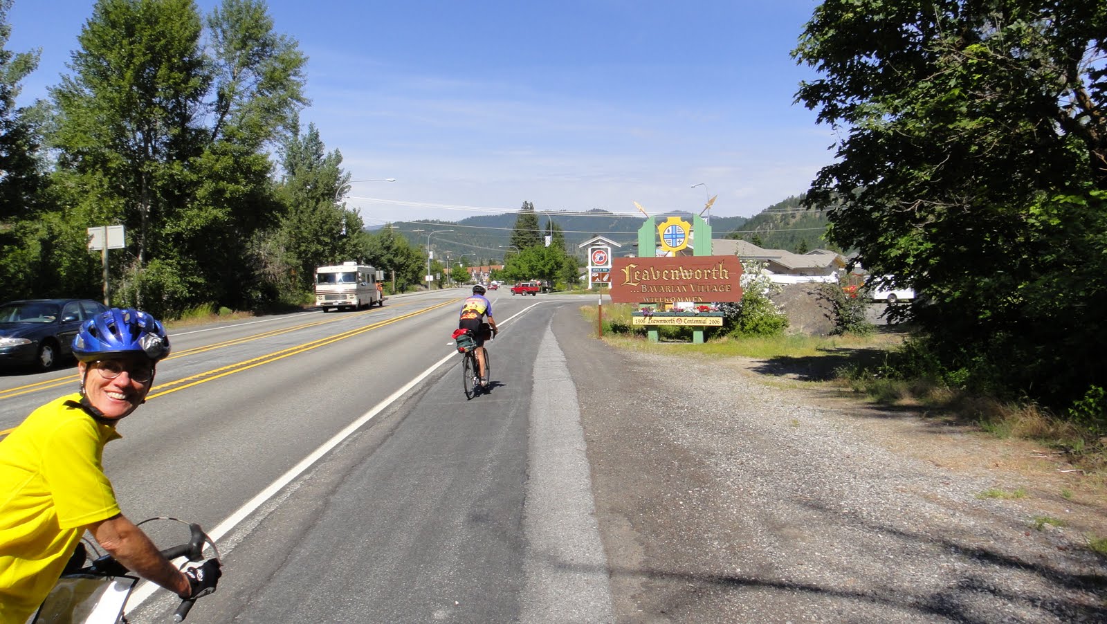 Bike Across America Skykomish, Wa To Leavenworth, Wa