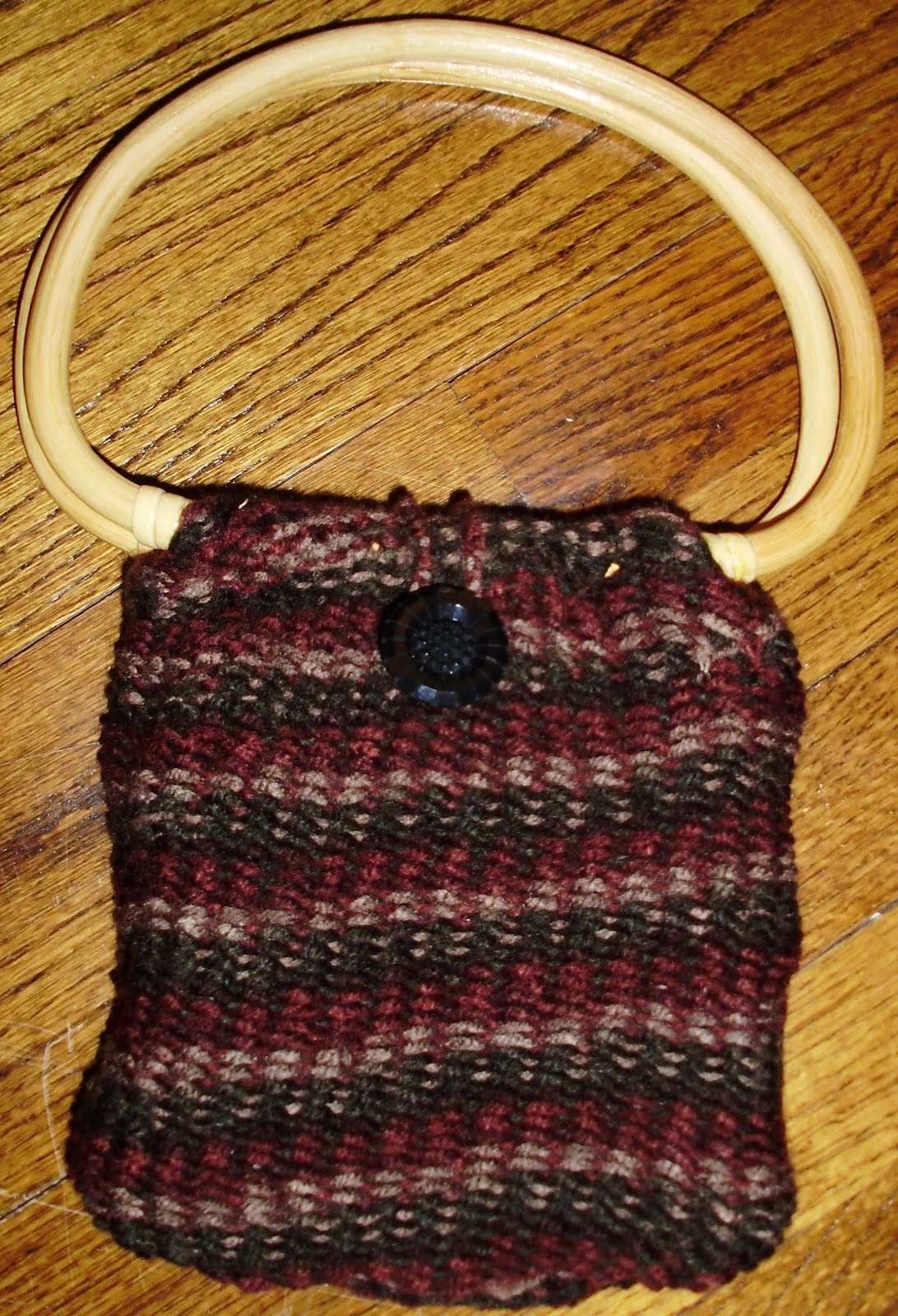 LOOM DUDE Two Loom Knit Purses!