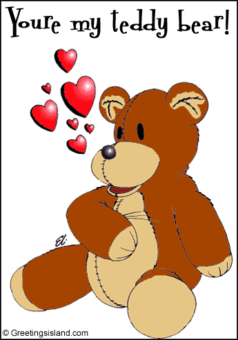 love you my teddy bear
