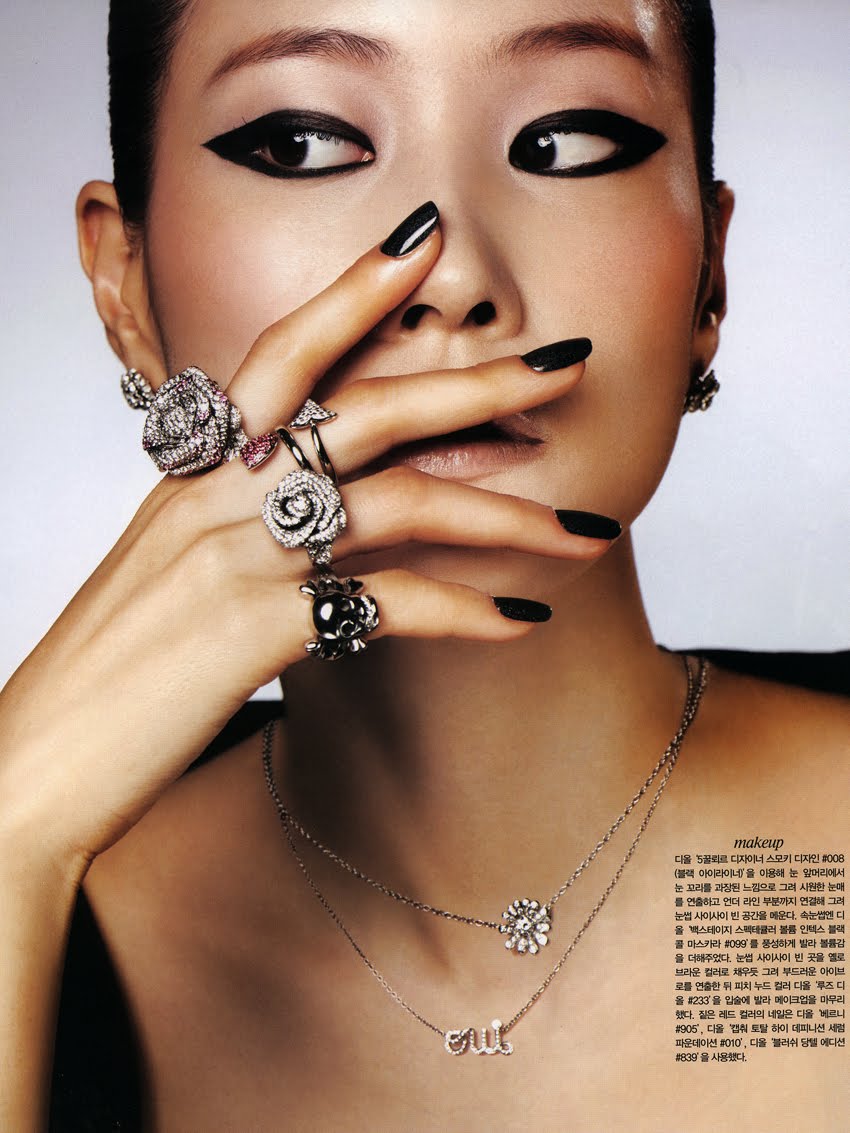ASIAN MODELS BLOG: Hyun Yi Lee Editorial for Marie Claire Korea, June 2010