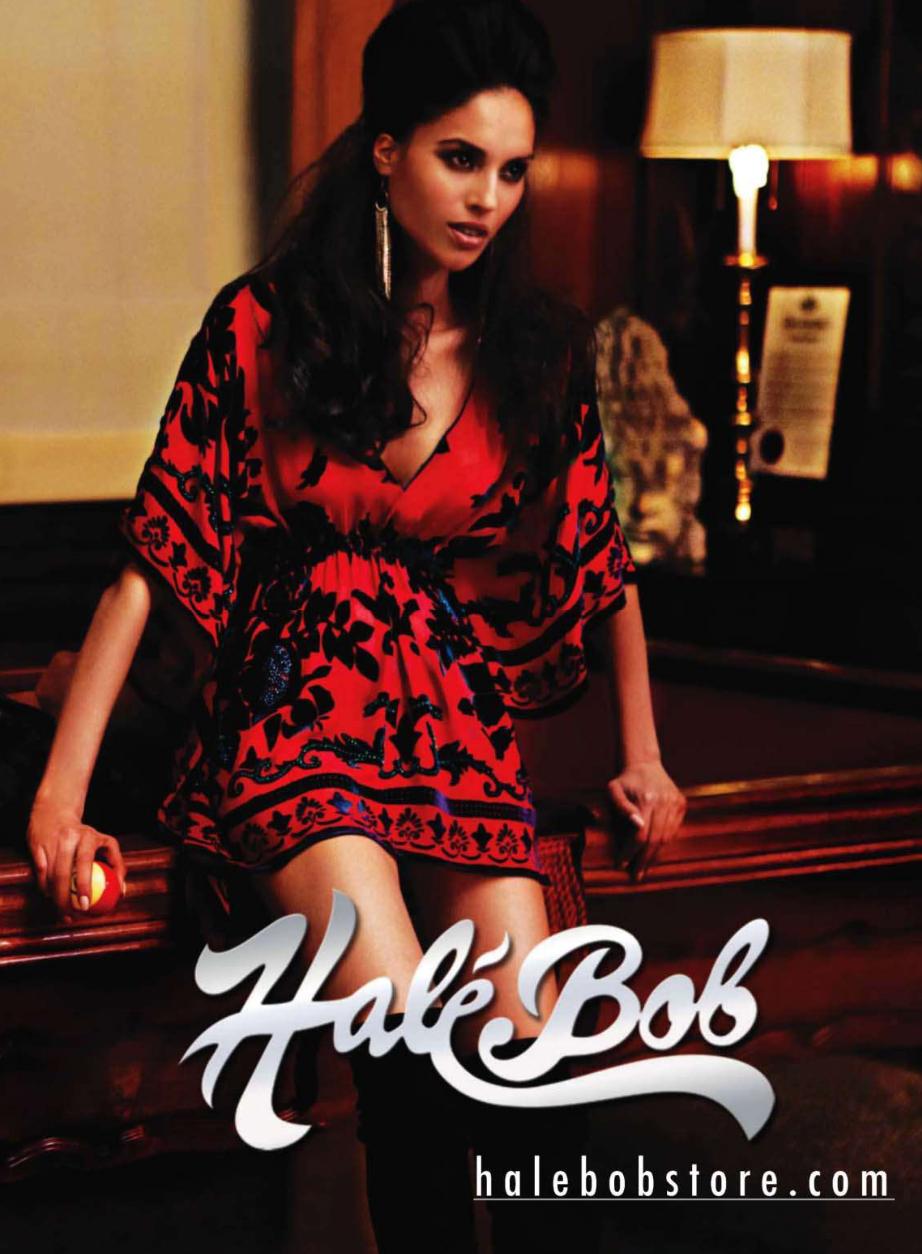 Asian model: Ujjwala Raut in Ad Campaign for Bob Hales, Fall 2010 ...