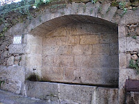 Fuente de la Romana en Candelario