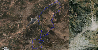 Candelario salamanca foto aerea de la ruta Cascanueces
