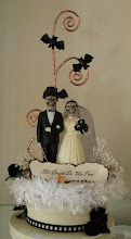 Halloween Wedding Cake Topper