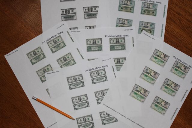 MADE Pieces For Reese 18 Doll Purse Money Wallet Passport Checkbook made-pieces-for-reese-18-doll-purse-money-wallet-passport-checkbook