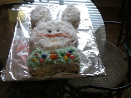 A bunny cake