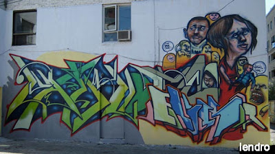 Graffiti mural art revolution 2011