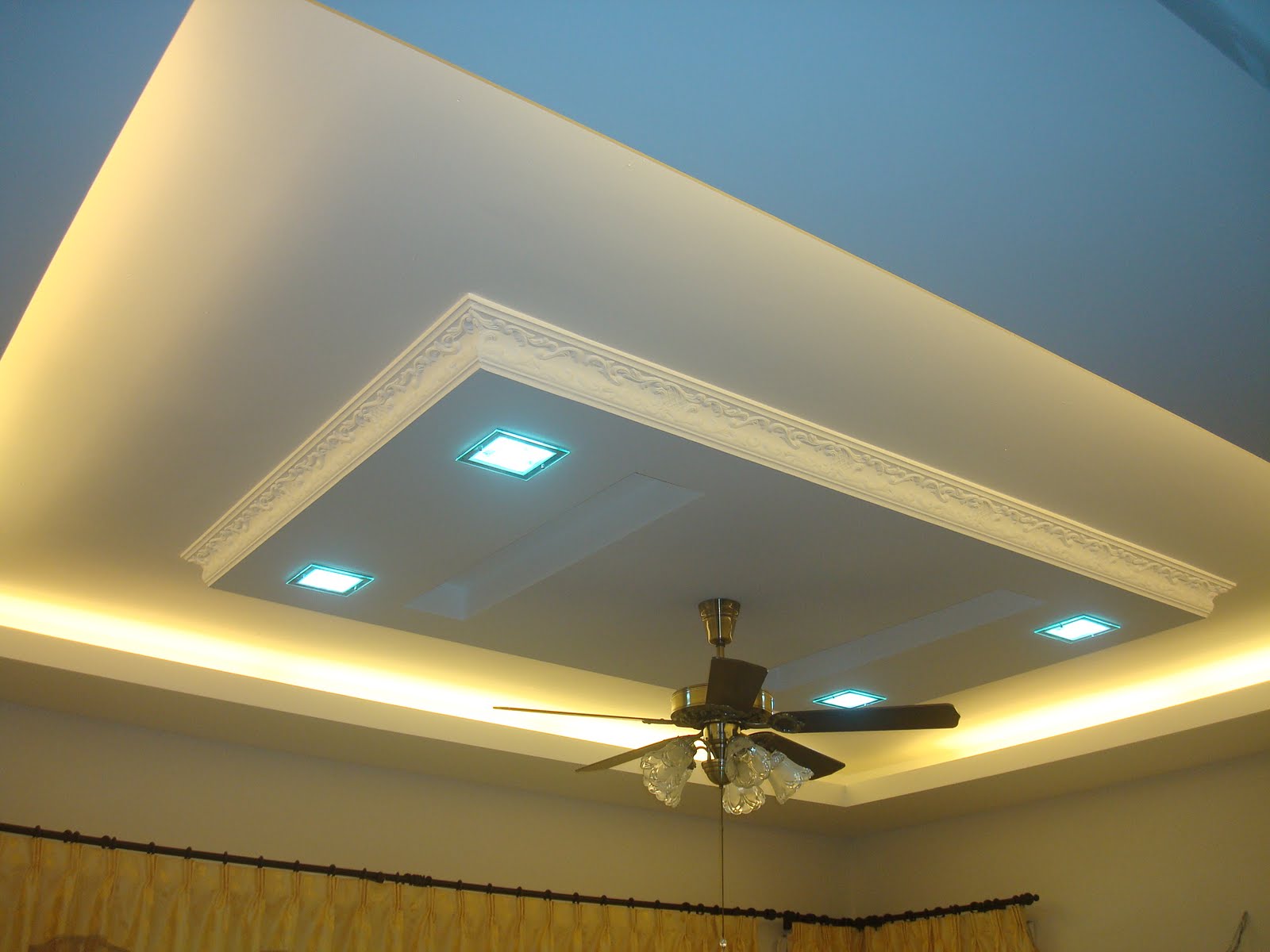 plaster ceiling designs for living room