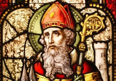 St. Patrick stained glass