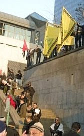 Brussels Gaza demo