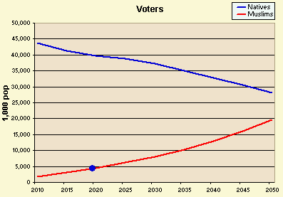 Chart: Voters