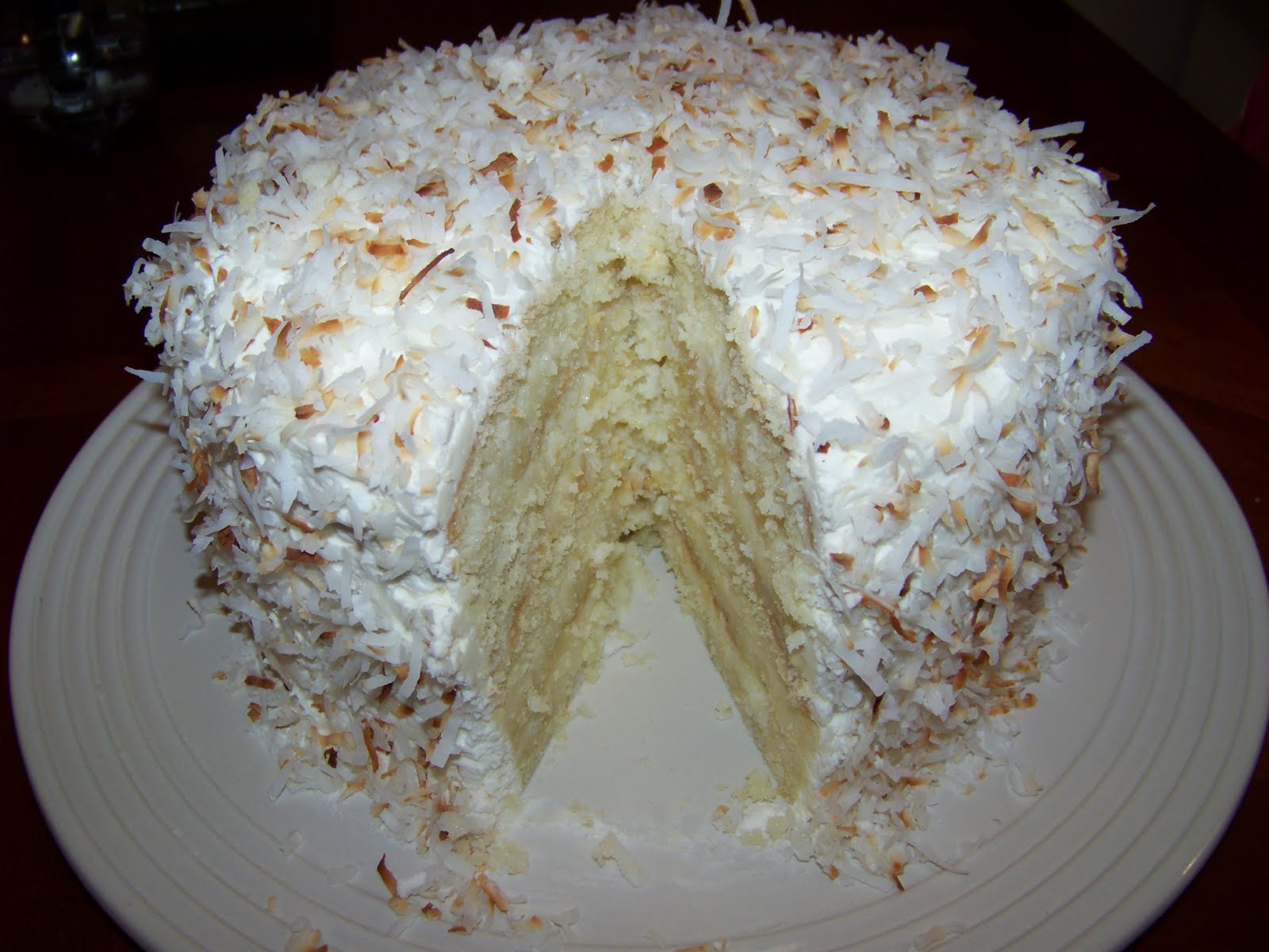 ULTIMATE COCONUT CAKE
