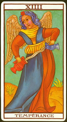 templanza y mundo tarot amor