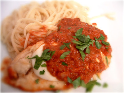 A Feast for the Eyes: The Pioneer Woman's Chicken Parmigiana, slightly ...
