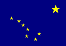 Alaska Flag - the state of Sarah Pailin