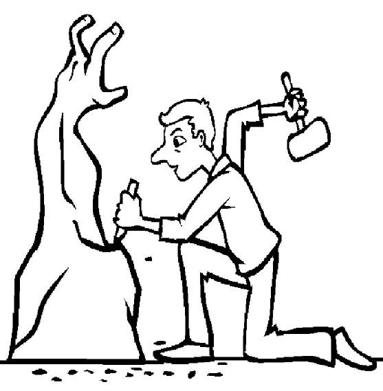 Como dibujar una escultura - Imagui