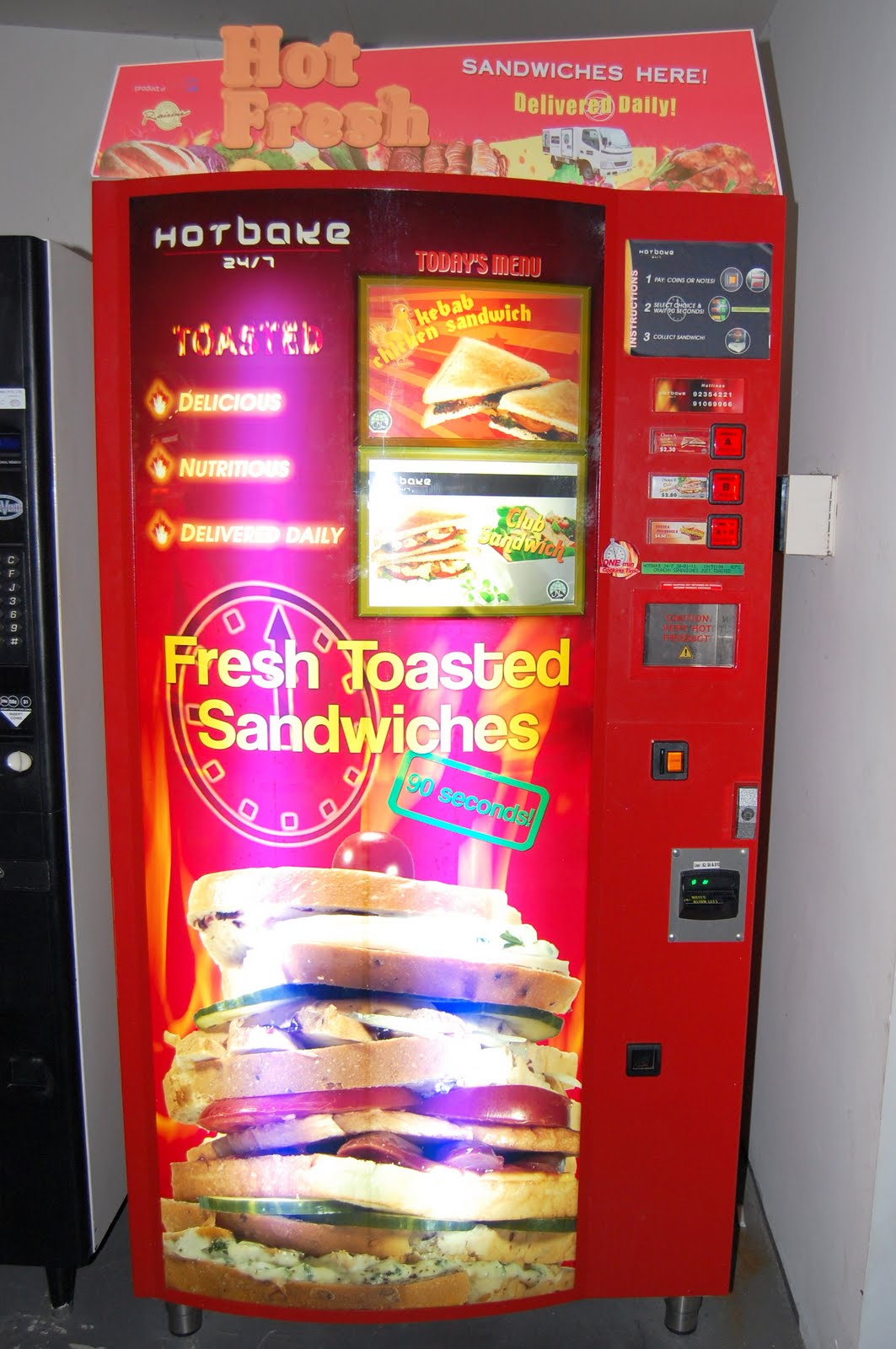 Sandwich Vending Machine