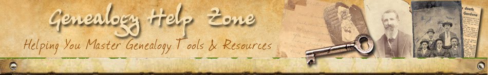 Genealogy Help Zone