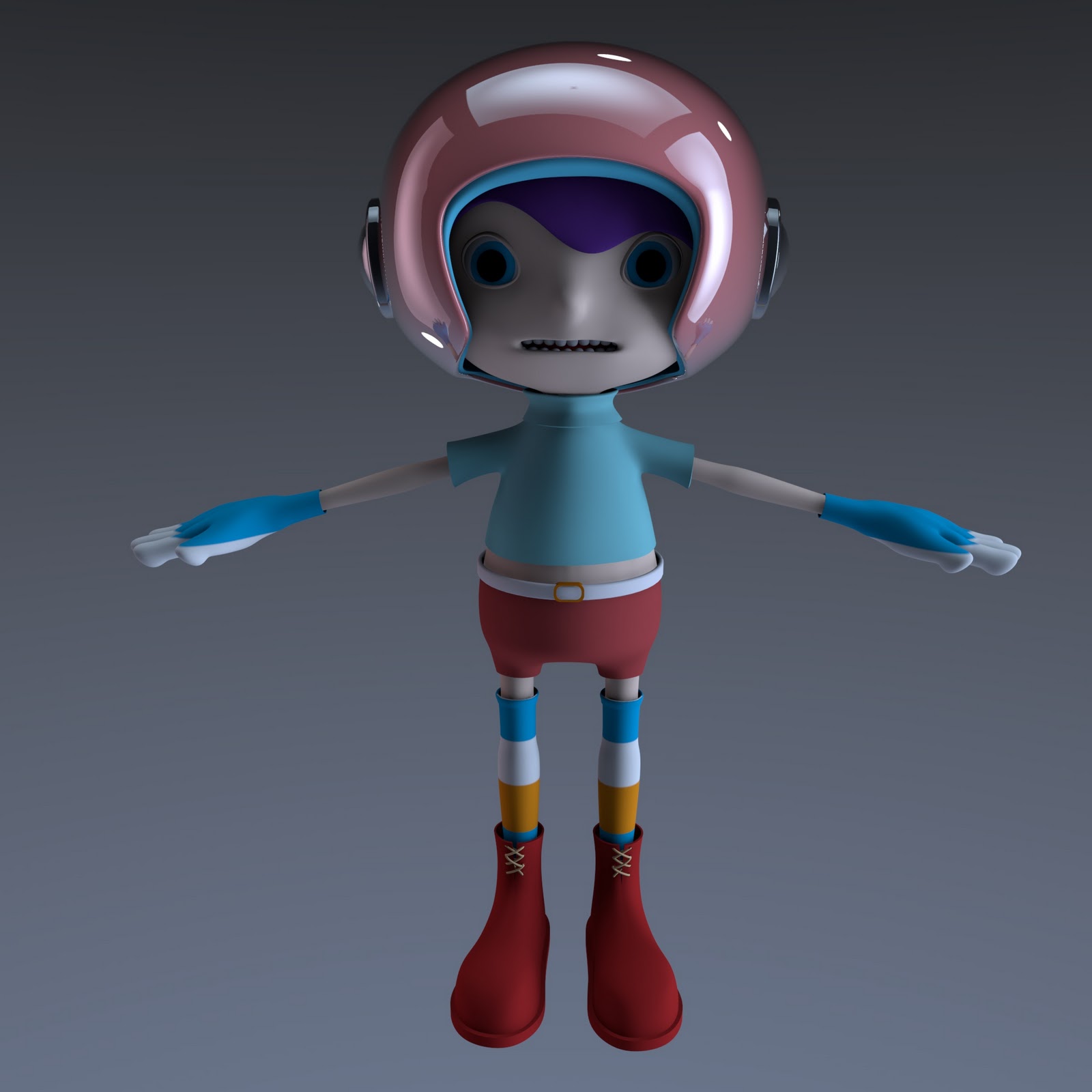 C4d character modeling - stealthraf